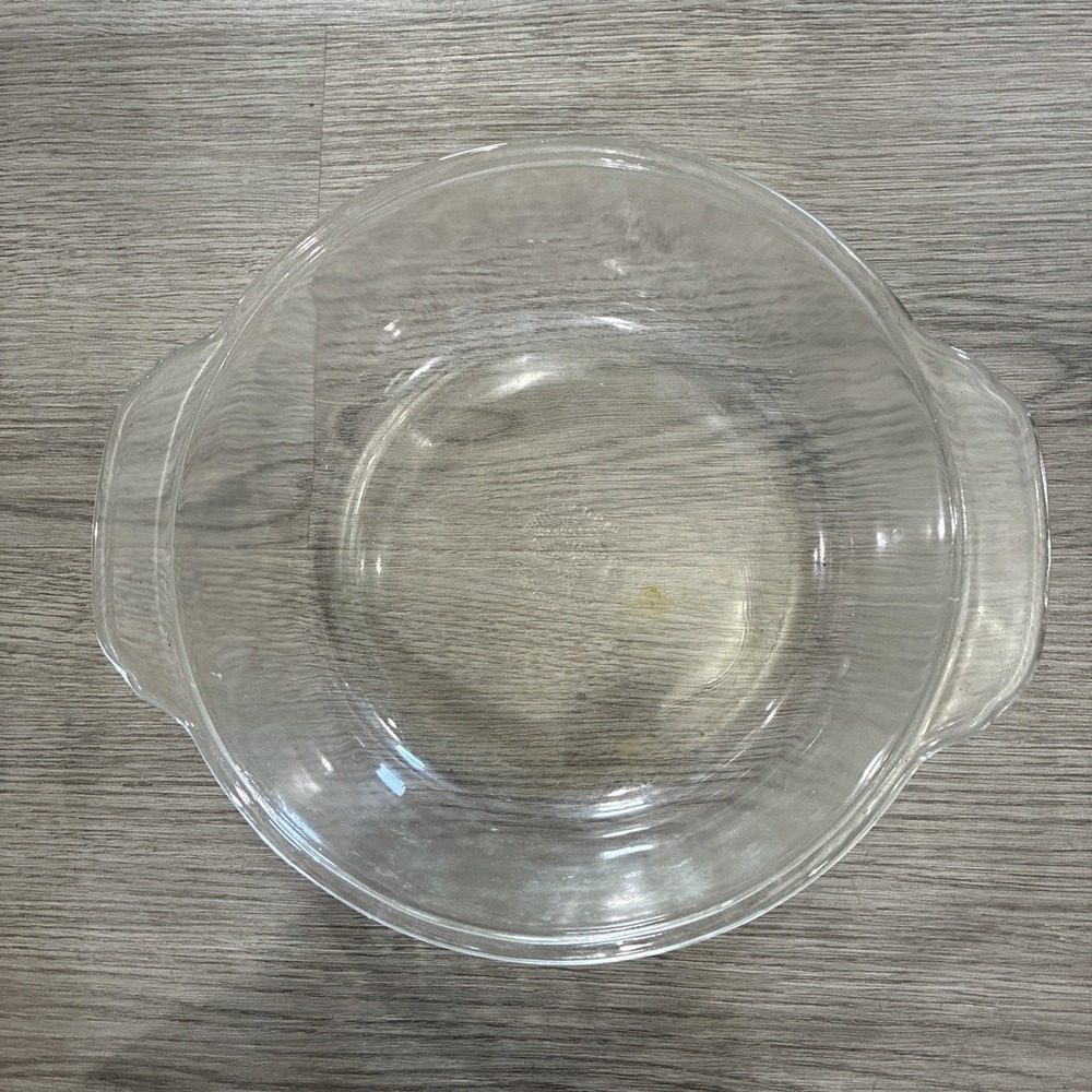Fire King Vntg Dish Anchor Hocking Ovenware #447- 1.5 Qt Clear Glass